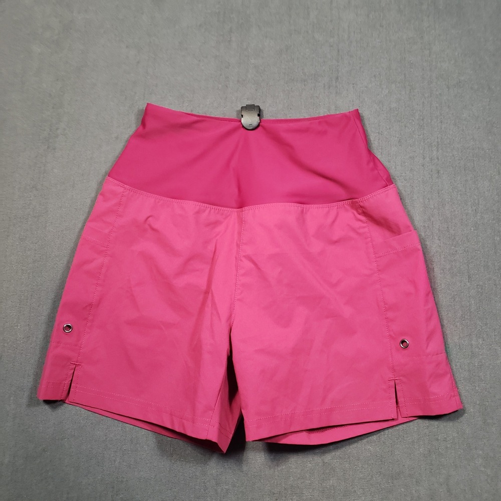 Gradual Athletic‎ Shorts Womens XS Pink High Waisted Pockets Running Workout